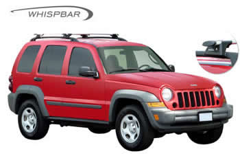 Yakima Whispbar Jeep Cherokee KJ Roof racks